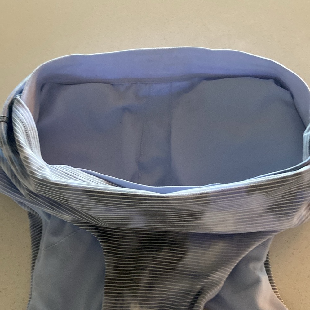 Athleta Tie Dye Crop Racer Back Tank Sports Bra Size Small - Picture 4 of 6